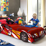 Bilseng racer 90x190 - RØD image