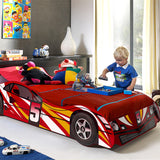 Bilseng racer 90x190 - RØD image