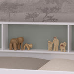Køyeseng LEO 2 - 90x200 - Terracotta & Salviegrønn image