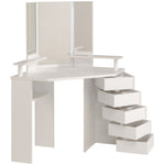 Parisot Corner Sminkebord - Hvit image