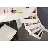 Parisot Corner Sminkebord med oppbevaring image