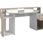 Sylver Gaming Desk 178 cm – Japansk eik / Hvit høyglans image
