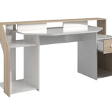 Sylver Gaming Desk 178 cm – Japansk eik / Hvit høyglans image