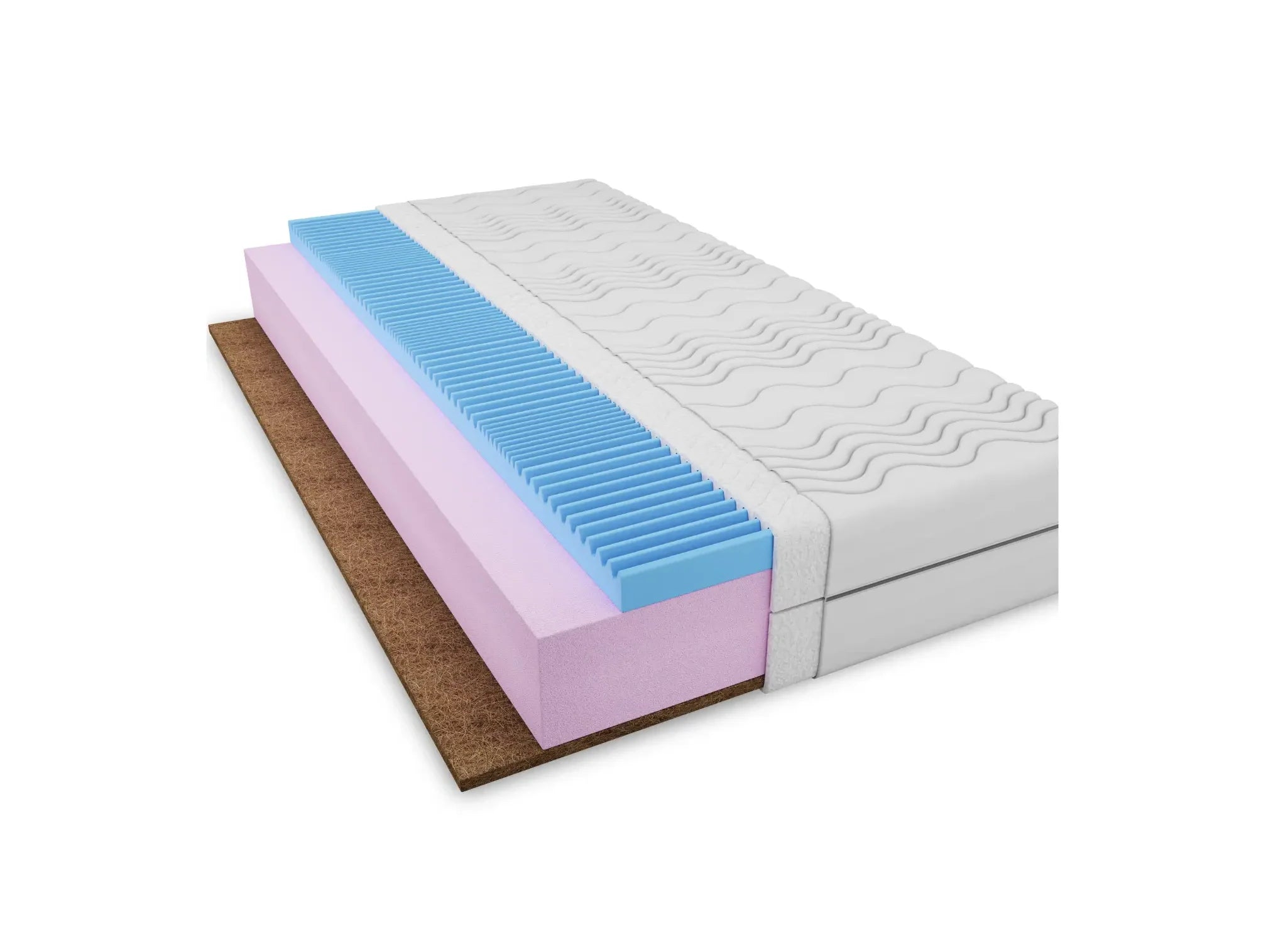 Royal 140x200 - 15cm skum-kokos madrass fra Lano image