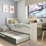 Shipley multiseng Trasman 90x200 - Natur/Sort image