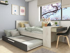 Shipley multiseng Trasman 90x200 - Natur/Sort