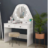 Star vanity table white