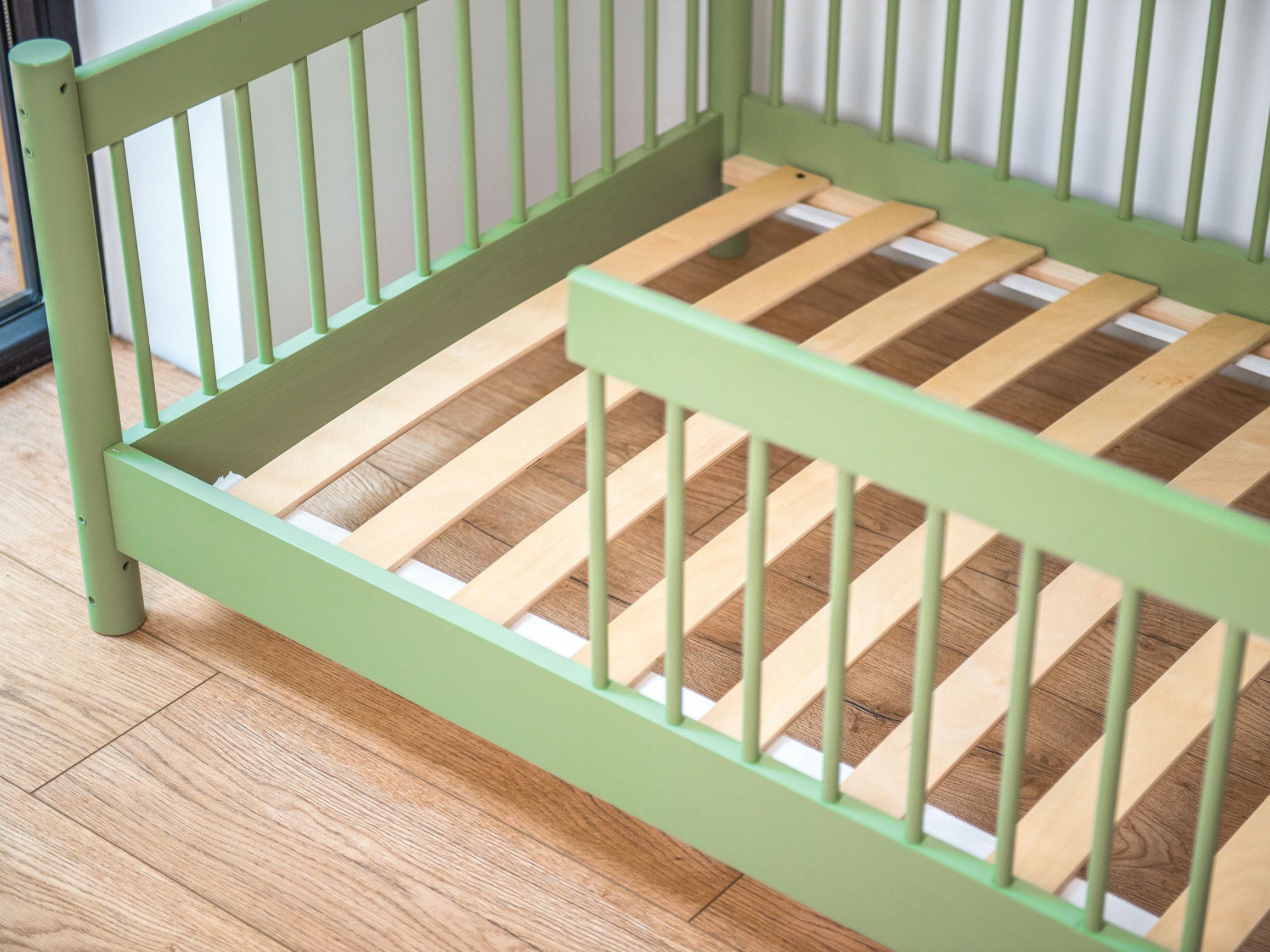 Barneseng STAR 80x180 - Olivengrønn image