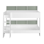 Køyeseng LEO 2 - 90x200 - Terracotta & Salviegrønn image