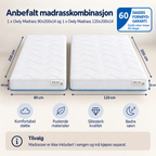 NICE Familiekøye 90x200/120x200 – Natur