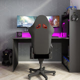 Gamingpult Z med LED og oppbevaringsplass image