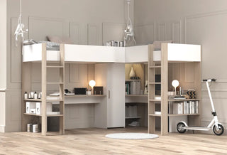ALEXANDRA 90x200 Kombinert Loftseng