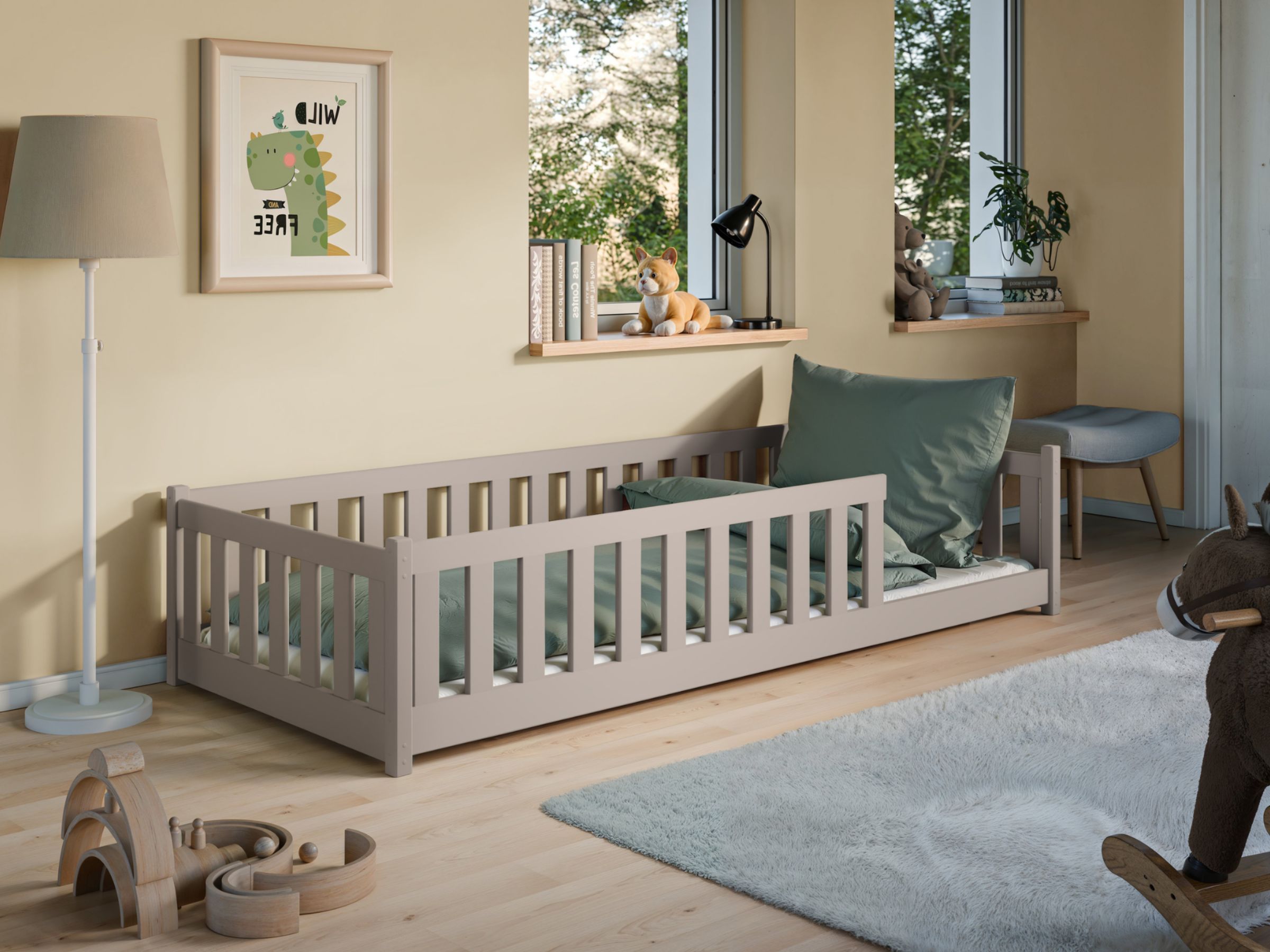 Bella juniorseng 80x160 kasjmir – perfekt kombinasjon av design og funksjon image