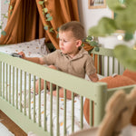 Barneseng STAR 80x180 - Olivengrønn image