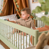 Barneseng STAR 80x180 - Olivengrønn image