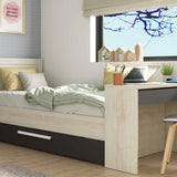 Shipley multiseng Trasman 90x200 - Natur/Sort image