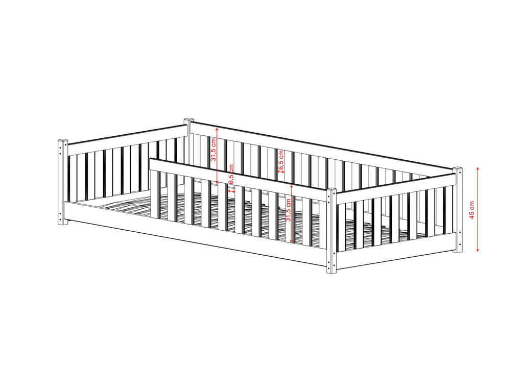 Bella juniorseng 80x180 kasjmir – perfekt kombinasjon av design og funksjon
