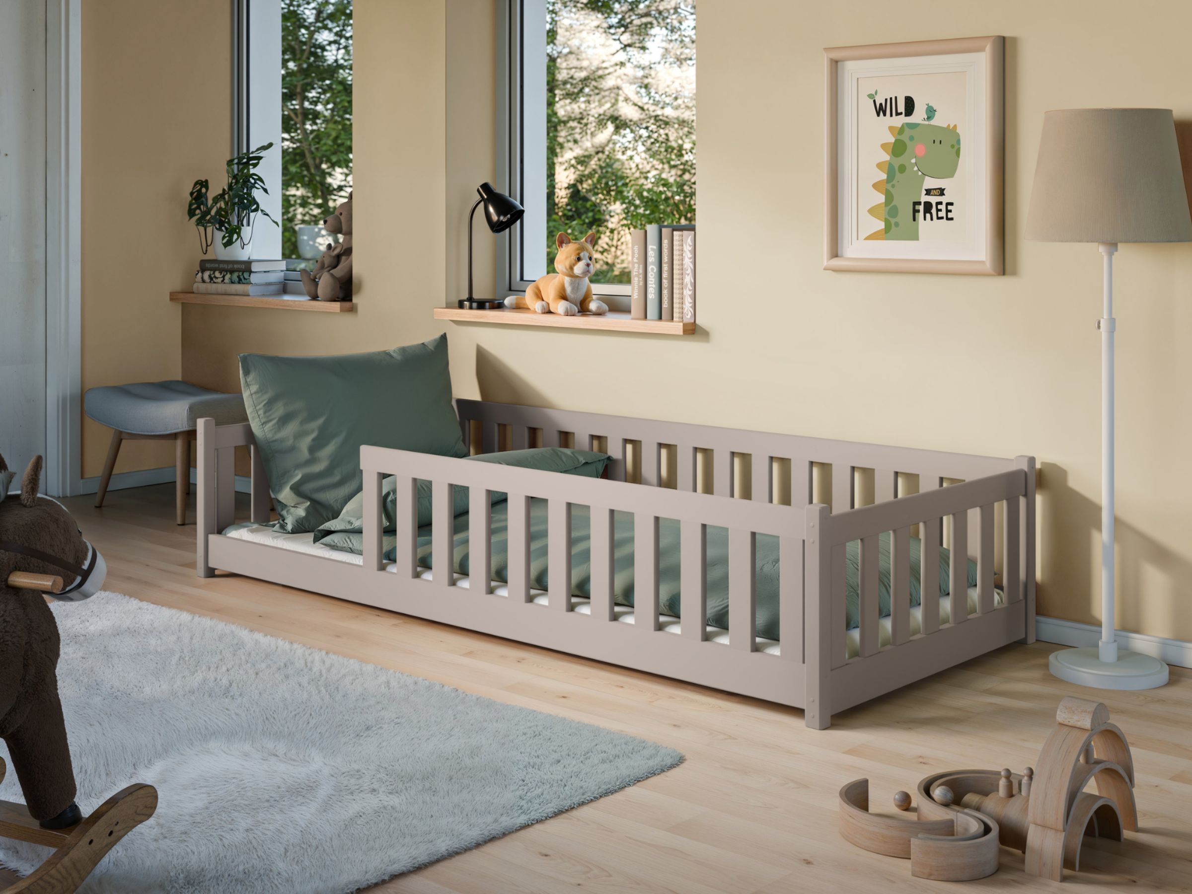 Bella juniorseng 80x160 kasjmir – perfekt kombinasjon av design og funksjon