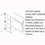 Loftseng med skrivepult 90x200 - Horizon image