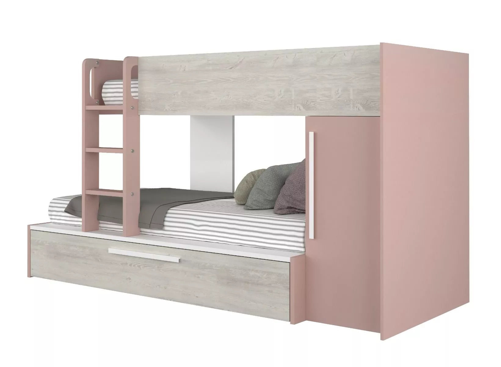 Køyeseng Evolution for 3 - 90x200 - Antique pink