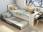 Shipley multiseng Trasman 90x200 - Natur/Sort