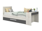 Shipley multiseng Trasman 90x200 - Natur/Sort