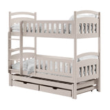 Blanka Køyeseng 90x200 – Uttrekkbar Gjesteseng og Oppbevaringsskuffer - Kaszmir image