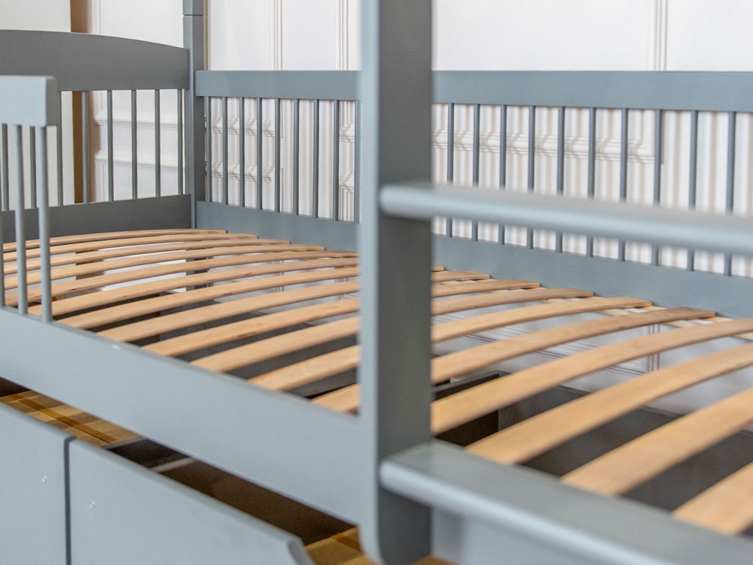 Luna Køyeseng 80x180 - Popiel image