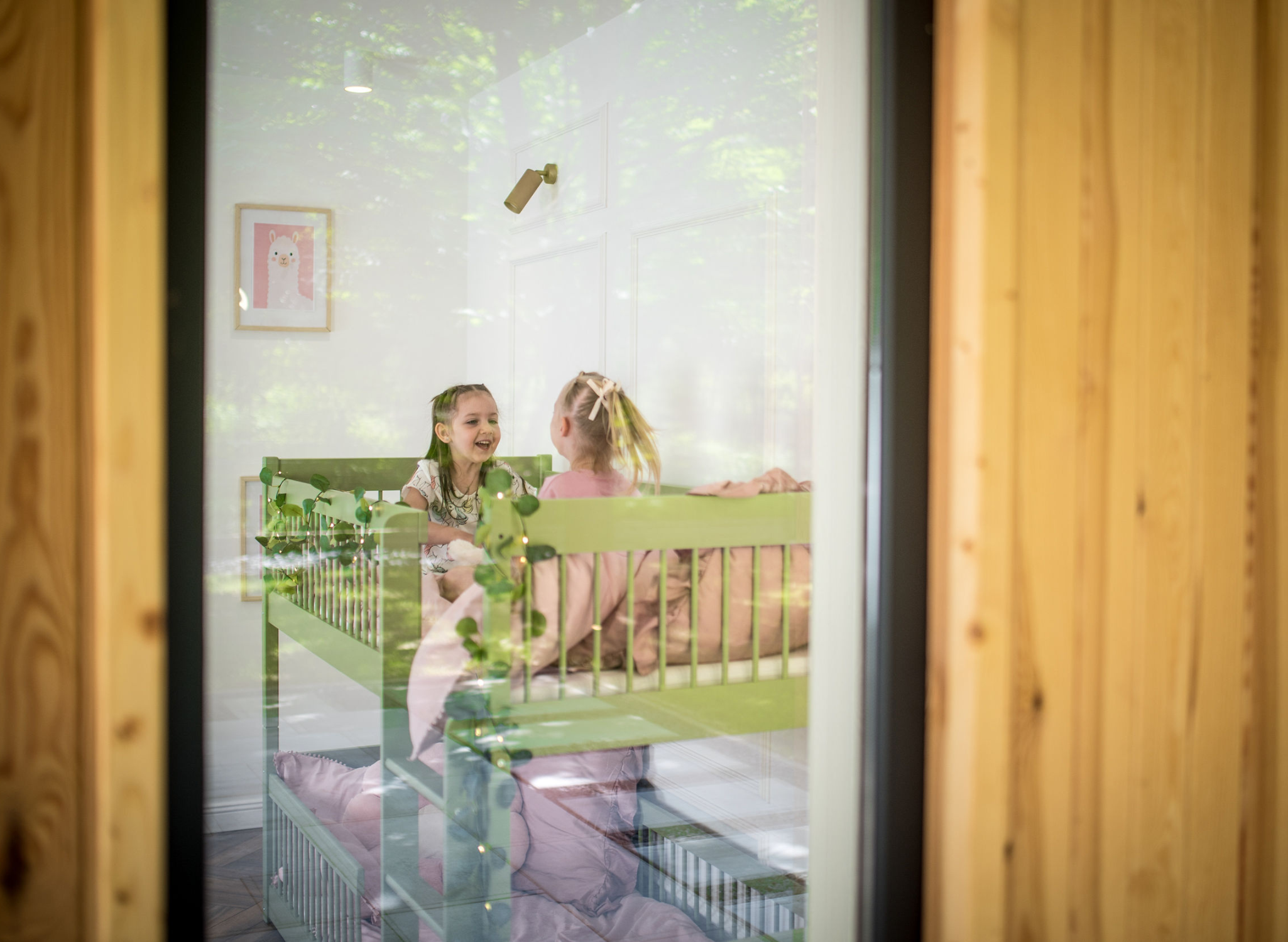 BOSTON 80x180 olivengrønn køyeseng image