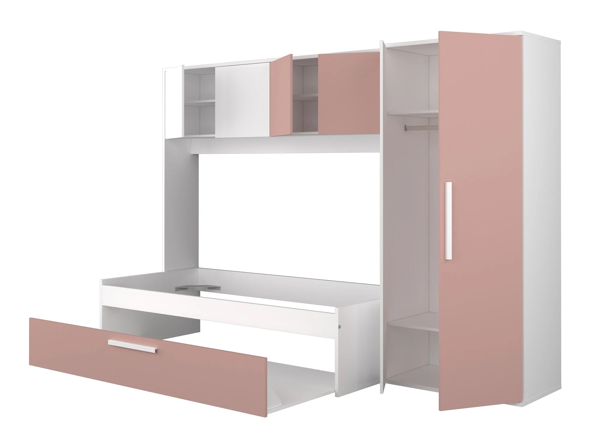 Artik multiseng fra Trasman - 90x200 - Antique pink