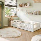 Bella Montesorri seng 90x200 - HVIT image