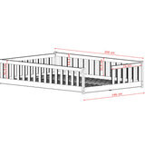 LEVI Gulvseng 140x200 – Romslig Montessori-seng i skandinavisk design image
