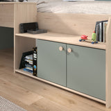 Halvhøy seng med skrivebord 90x200 - JADE image