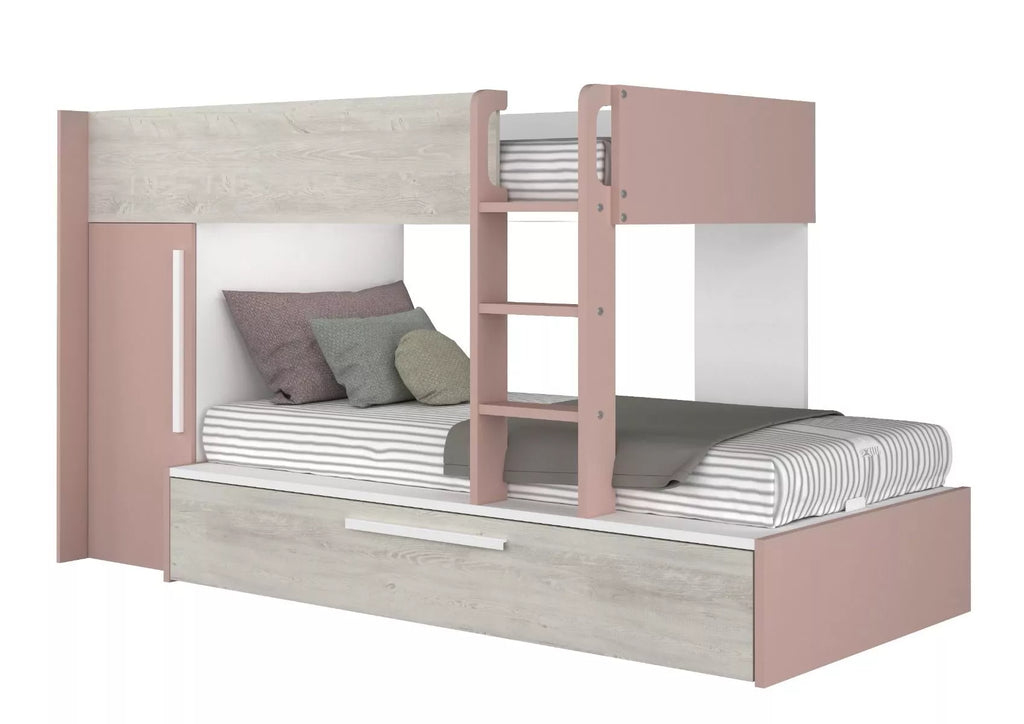 Køyeseng Evolution for 3 - 90x200 - Antique pink