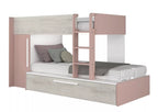 Køyeseng Evolution for 3 - 90x200 - Antique pink