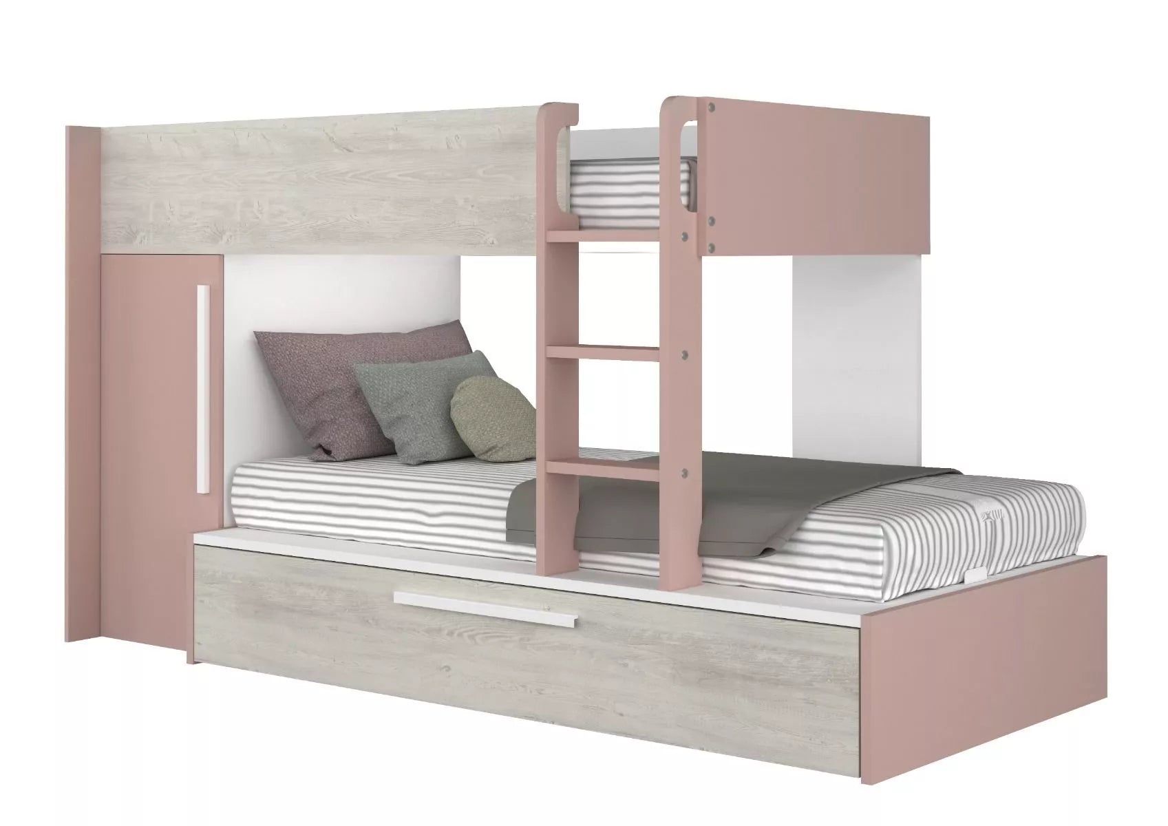 Køyeseng Evolution for 3 - 90x200 - Antique pink