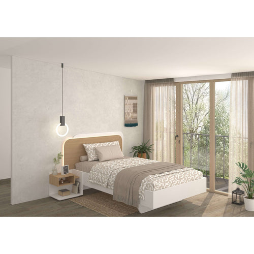 Doze Enkeltseng 120x200 cm med LED-belysning – Komplett Pakke