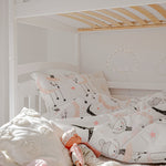 Blanka Køyeseng 90x200 – Uttrekkbar Gjesteseng og Oppbevaring - HVIT - INTRODUKSJONSPRIS image