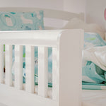 Blanka Køyeseng 90x200 – Uttrekkbar Gjesteseng og Oppbevaring - HVIT - INTRODUKSJONSPRIS image