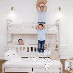 Blanka Køyeseng 90x200 – Uttrekkbar Gjesteseng og Oppbevaringsskuffer - Kaszmir image