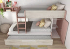 Køyeseng Evolution for 3 - 90x200 - Antique pink