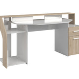 Sylver Gaming Desk 178 cm – Japansk eik / Hvit høyglans image