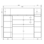 Loftseng med skrivepult 90x200 - Horizon image