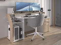 Sylver Gaming Desk 178 cm – Japansk eik / Hvit høyglans