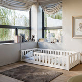 Bella Montesorri seng 90x200 - HVIT image