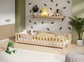 ZOYA Montessori Gulvseng 80x180 - NATUR