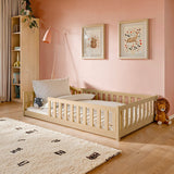 Montessori gulvseng for barn 120x200 – NATUR image