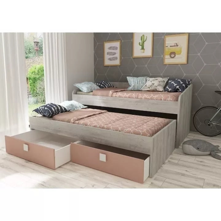 Julius multiseng 90x200 - Antique Pink