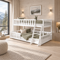 NICE Familiekøye 90x200 / 120x200 – HVIT