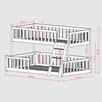 NICE Familiekøye 90x200/120x200 – Natur
